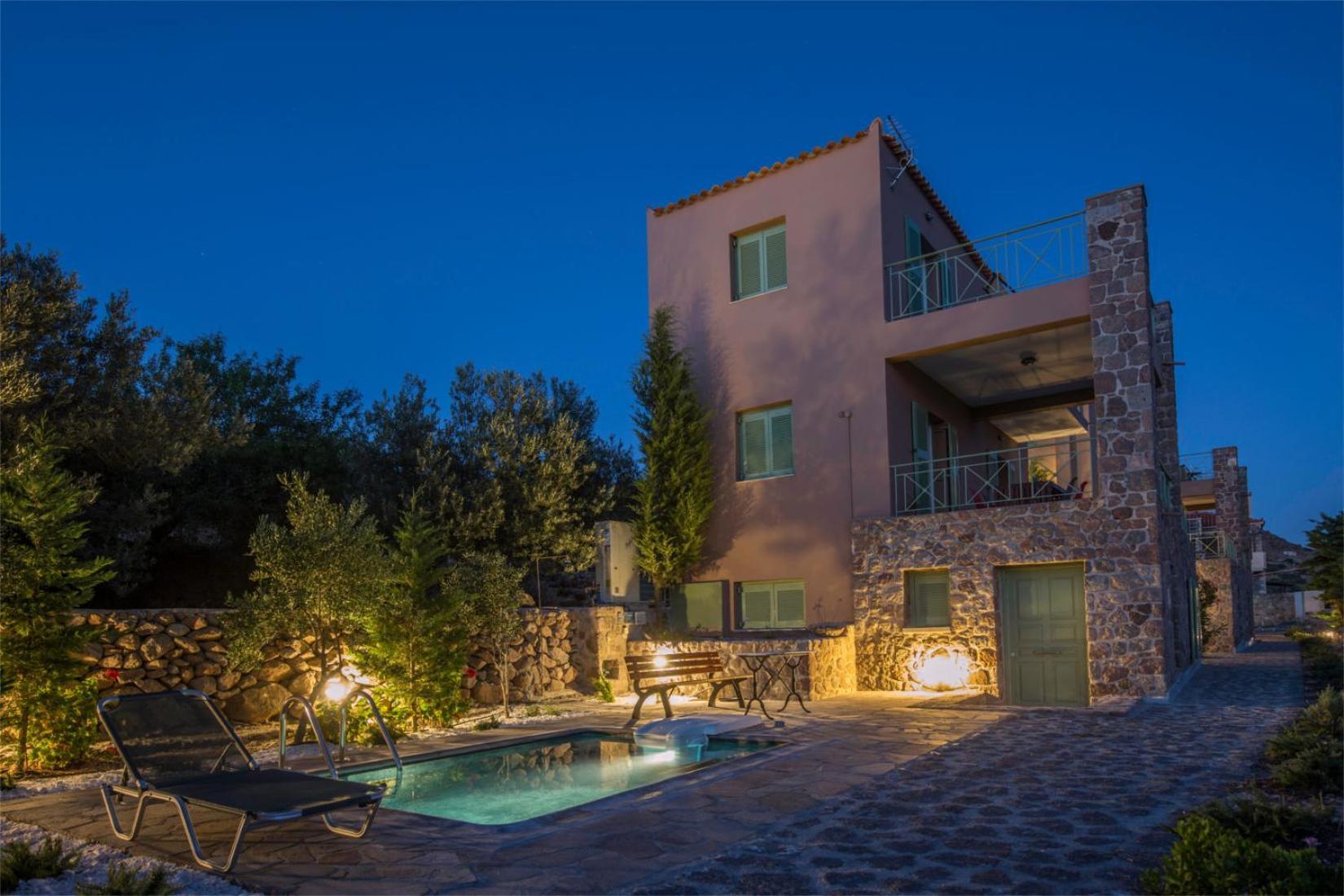 Villa Aegina Colors à Sfentouri Extérieur photo