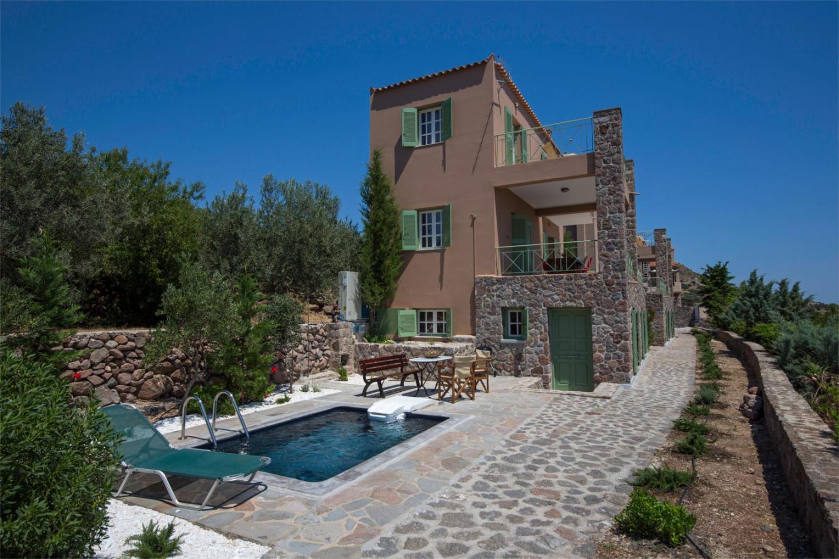 Villa Aegina Colors à Sfentouri Extérieur photo