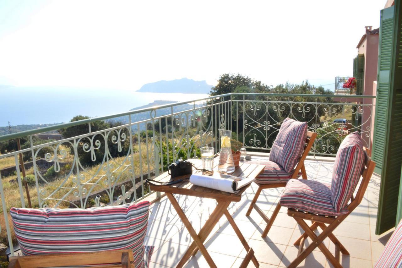 Villa Aegina Colors à Sfentouri Extérieur photo